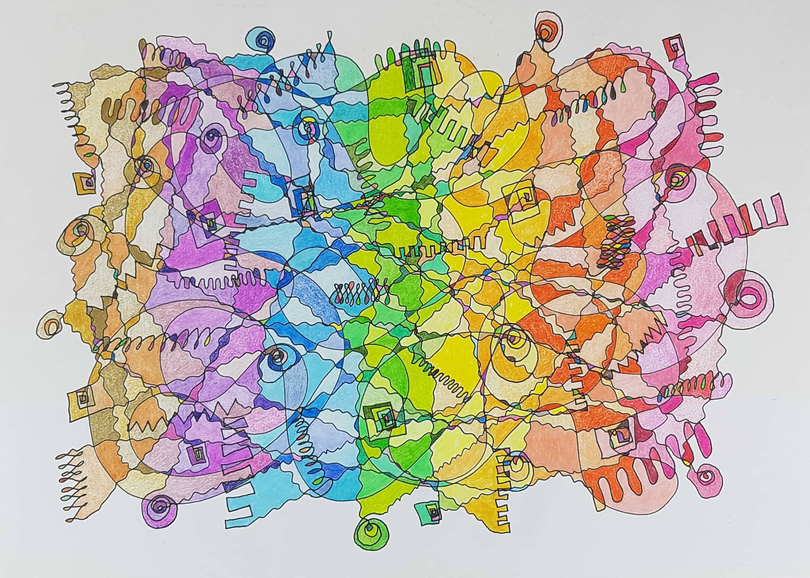 art terapija FRAKTALI